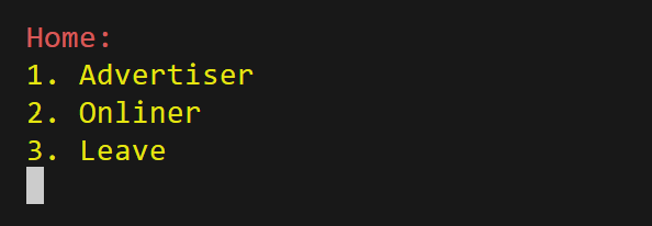 Discord Auto Advertiser - Main interface that connects up menus and options